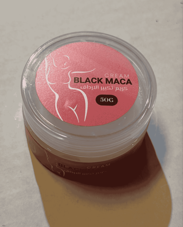 كريم تكبير الارداف​ Black Maca، منتج طبيعي لتكبير الأرداف وتعزيز جمال الجسم